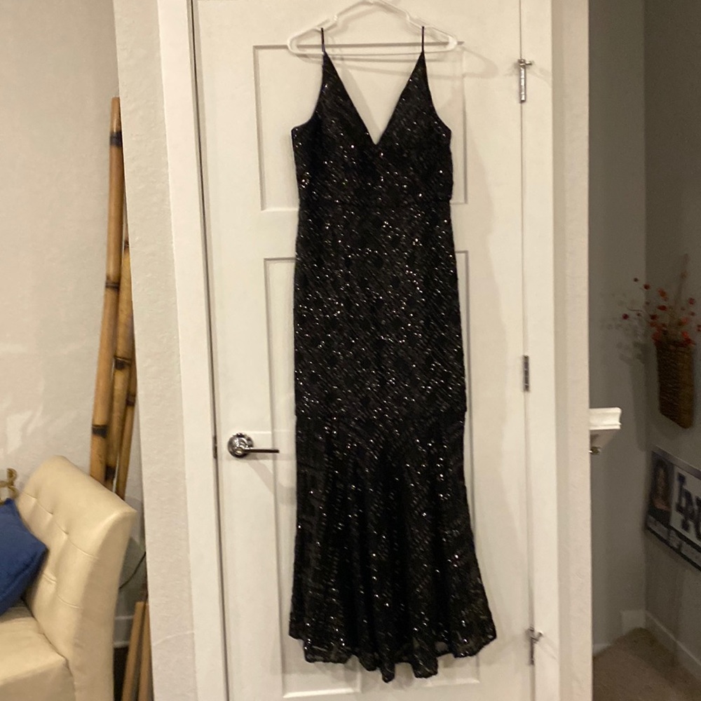 Eliza J Black Dress Size 14
